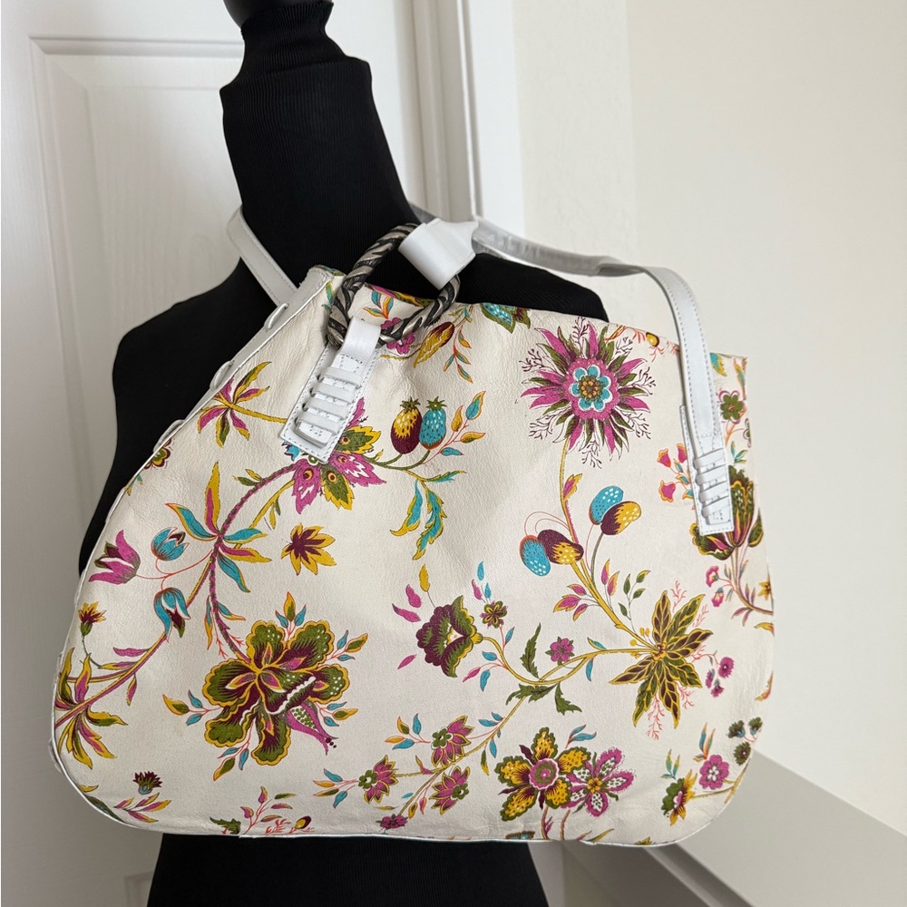 Roberto Cavalli Floral Freedom Purse + Dust Bag